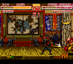 Samurai Shodown Super Nintendo Screenshots RetroGamerClassics