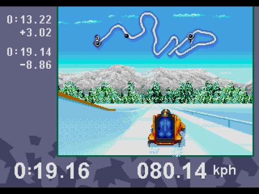 Winter Olympic Games Sega Genesis Screenshots 