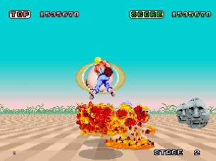 space harrier sega saturn