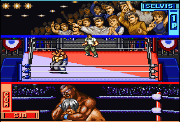 Hammerlock Wrestling Super Nintendo Screenshots | RetroGamerClassics