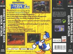 donald duck quack attack ps1