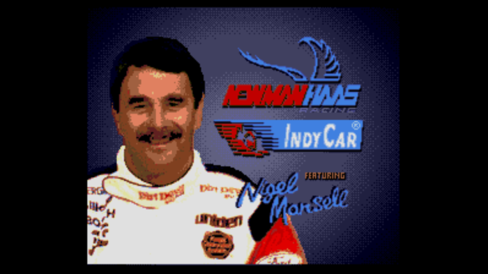 Newman Haas Indy Car Featuring Nigel Mansell Sega Genesis Screenshots ...